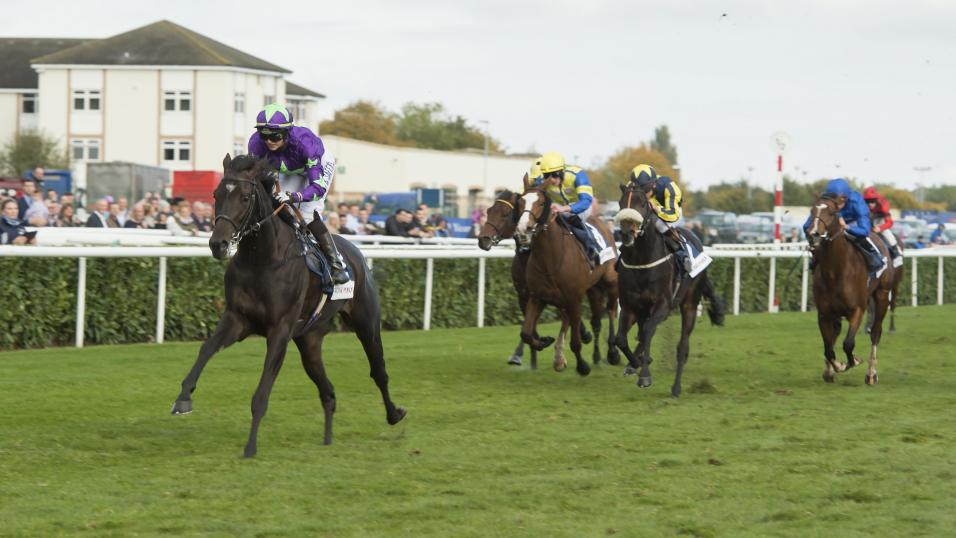 Doncaster racing action